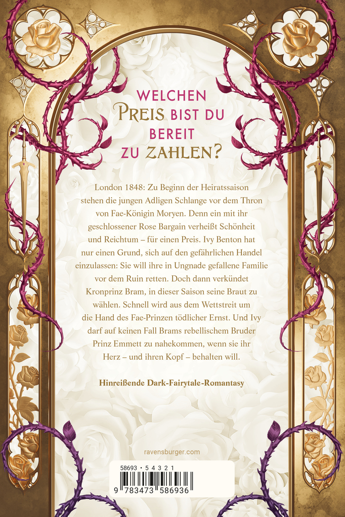 Weitere Ansicht: Hof der Dornen, Band 1: The Rose Bargain | Sasha Peyton Smith