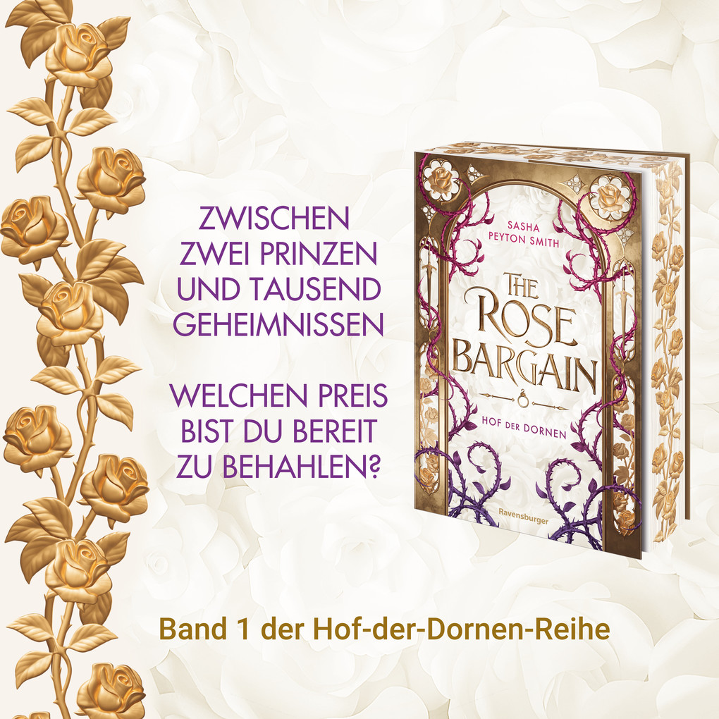 Weitere Ansicht: Hof der Dornen, Band 1: The Rose Bargain | Sasha Peyton Smith