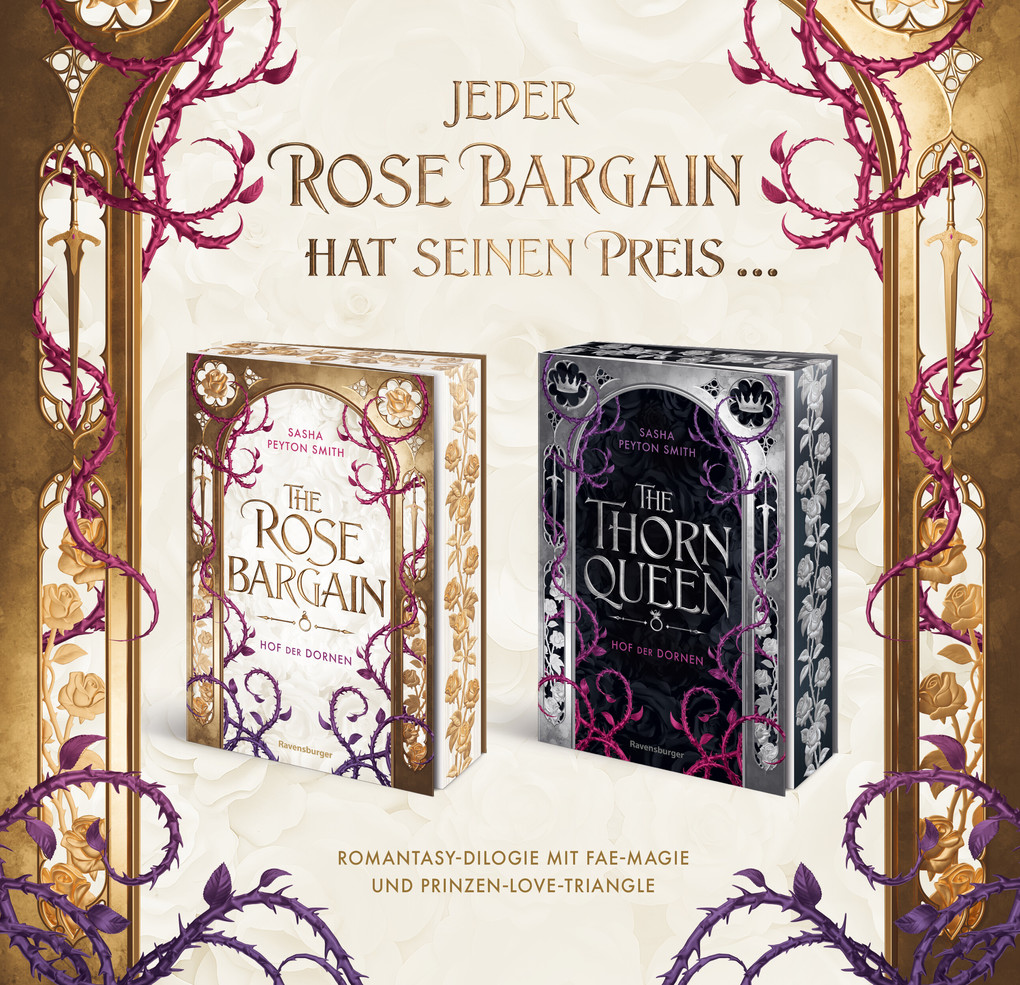 Weitere Ansicht: Hof der Dornen, Band 1: The Rose Bargain | Sasha Peyton Smith