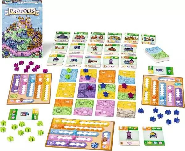 Weitere Ansicht: Propolis - Gesellschaftsspiel & Brettspiel ab 10 Jahre | Molly Johnson, Robert Melvin, Shawn Stankowski