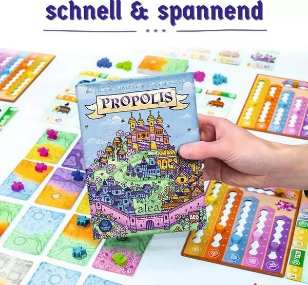 Weitere Ansicht: Propolis - Gesellschaftsspiel & Brettspiel ab 10 Jahre | Molly Johnson, Robert Melvin, Shawn Stankowski