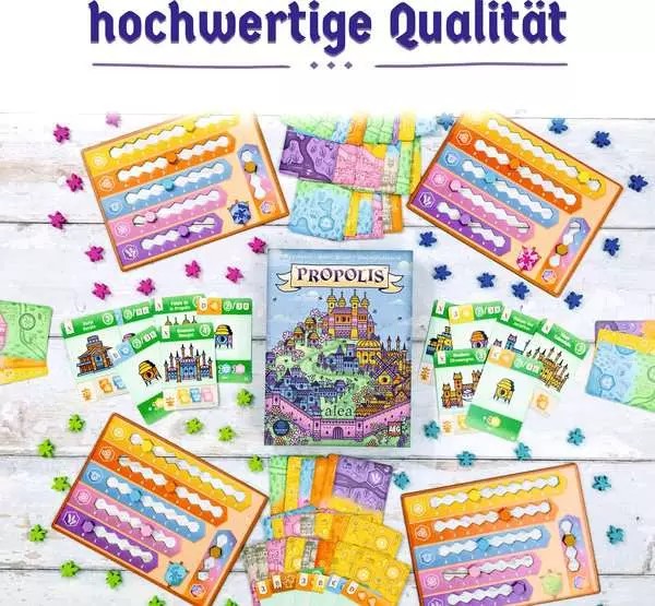 Weitere Ansicht: Propolis - Gesellschaftsspiel & Brettspiel ab 10 Jahre | Molly Johnson, Robert Melvin, Shawn Stankowski