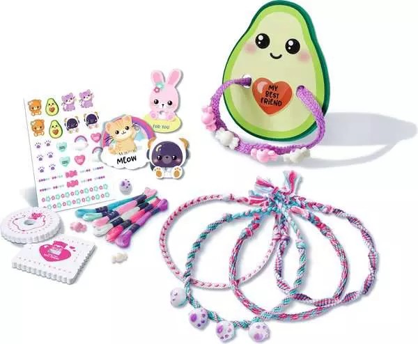 Weitere Ansicht: BeCreative Midi - Freundschaftsbändchen Kumihimo & Tattoos Kawaii