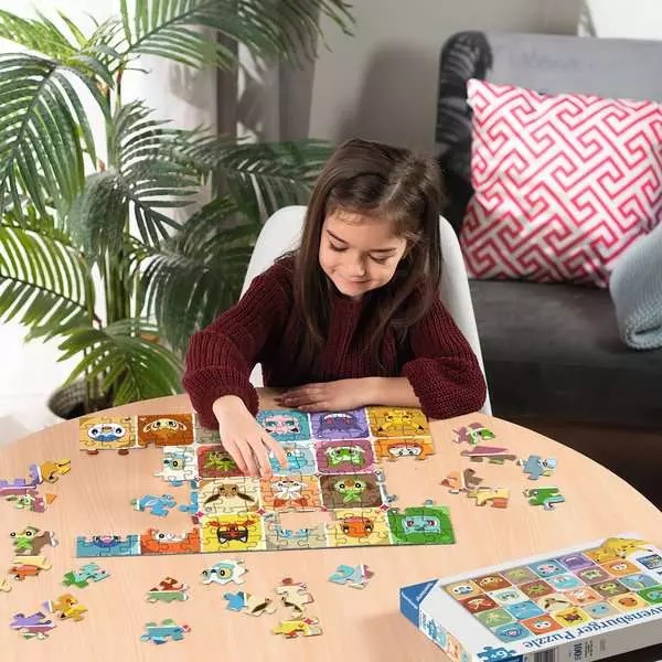 Weitere Ansicht: Kinderpuzzle 100 XXL Teile - Pokémon Gesichter