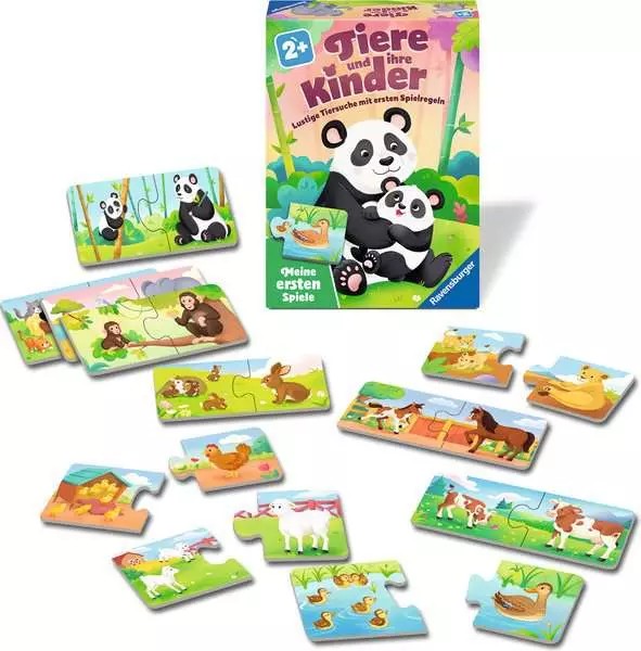 Weitere Ansicht: Tiere und ihre Kinder - Kinderspiel ab 2 Jahre