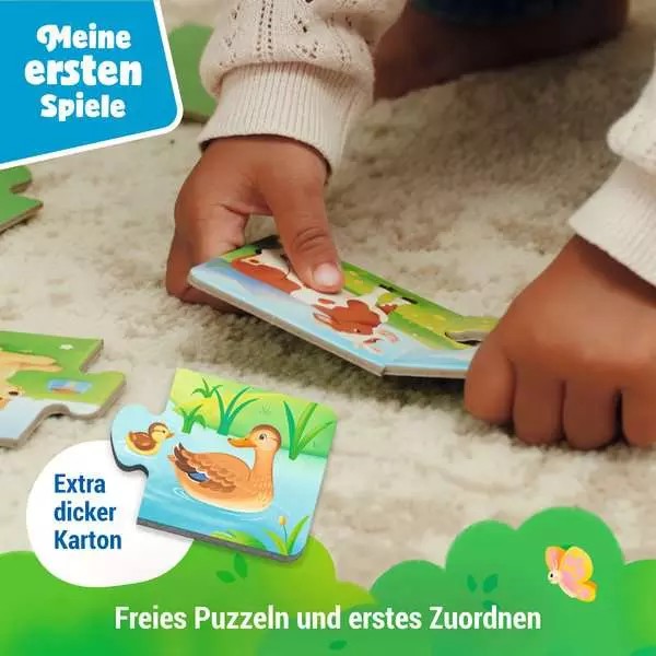 Weitere Ansicht: Tiere und ihre Kinder - Kinderspiel ab 2 Jahre