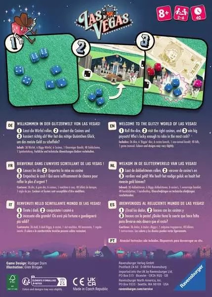 Weitere Ansicht: Las Vegas - Würfelspiel - ab 8 Jahren