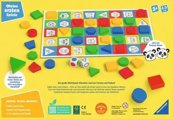 Weitere Ansicht: Colorama - Kinderspiel ab 3 Jahre | Manfred Lehmann, Ekkehard Geister