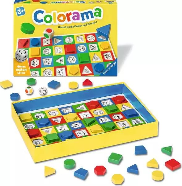 Weitere Ansicht: Colorama - Kinderspiel ab 3 Jahre | Manfred Lehmann, Ekkehard Geister
