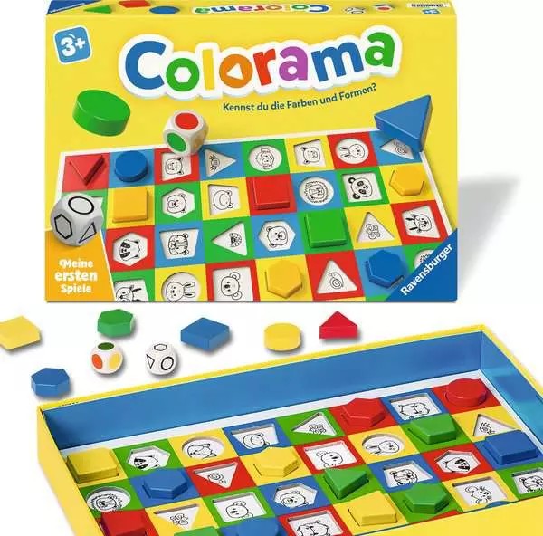 Weitere Ansicht: Colorama - Kinderspiel ab 3 Jahre | Manfred Lehmann, Ekkehard Geister