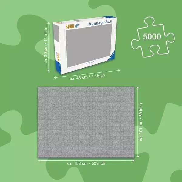Weitere Ansicht: Erwachsenenpuzzle 5000 Teile - Weltkarte mit Sehenswürdigkeiten