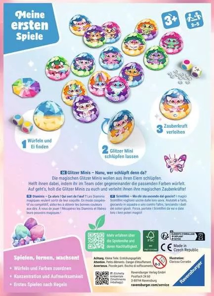 Weitere Ansicht: Glitzer Minis - Kinderspiel ab 3 Jahre