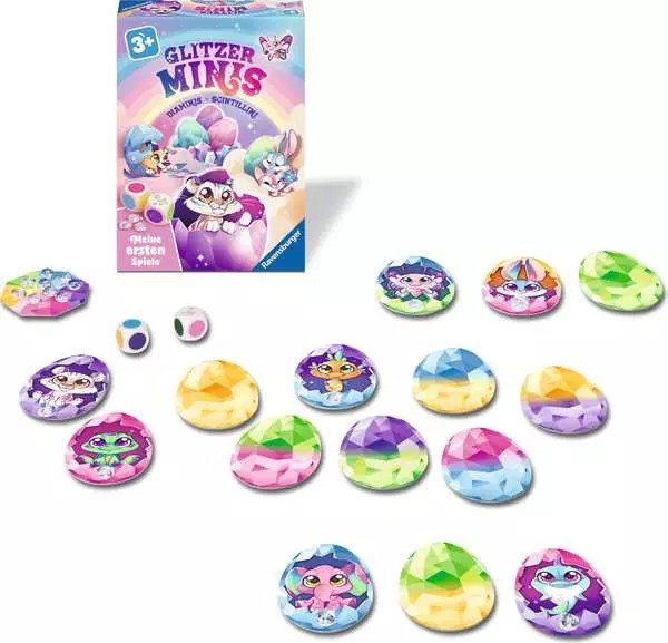 Weitere Ansicht: Glitzer Minis - Kinderspiel ab 3 Jahre