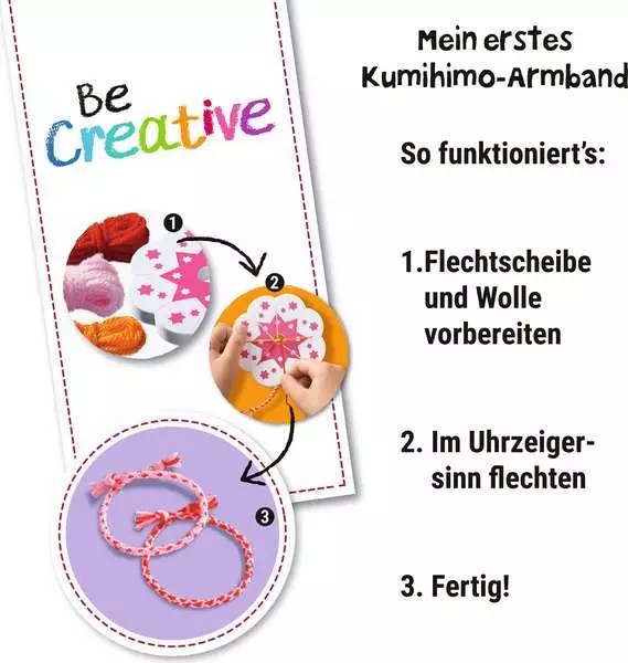 Weitere Ansicht: BeCreative Mini - Meine ersten Kumihimo Freundschaftsbändchen