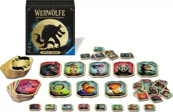 Weitere Ansicht: Werwölfe - Special Edition - Gesellschaftsspiel & Kartenspiel ab 9 Jahre | Ted Alspach, Akihisa Okui
