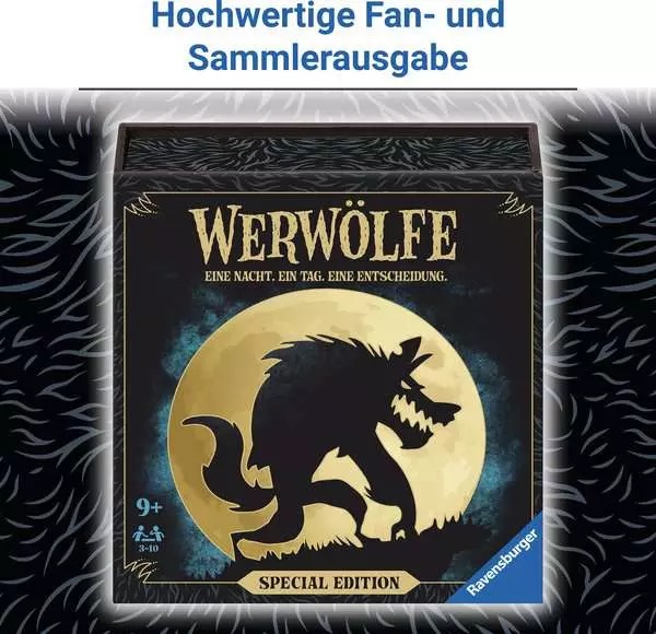 Weitere Ansicht: Werwölfe - Special Edition - Gesellschaftsspiel & Kartenspiel ab 9 Jahre | Ted Alspach, Akihisa Okui