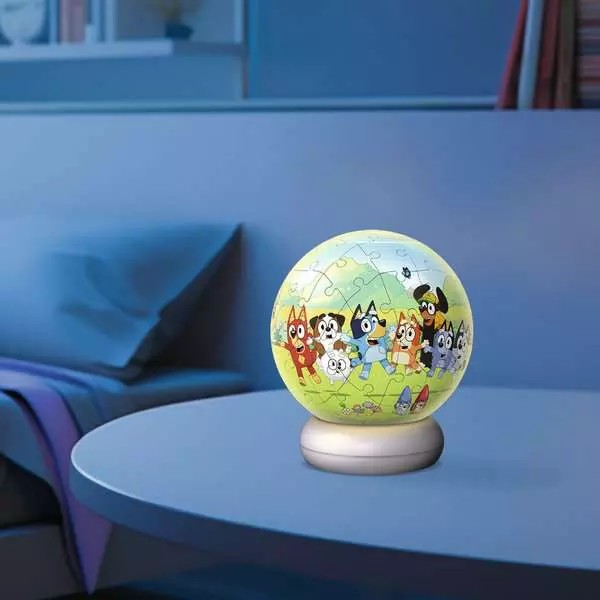Weitere Ansicht: 3D Puzzle-Ball Nachtlicht Bluey