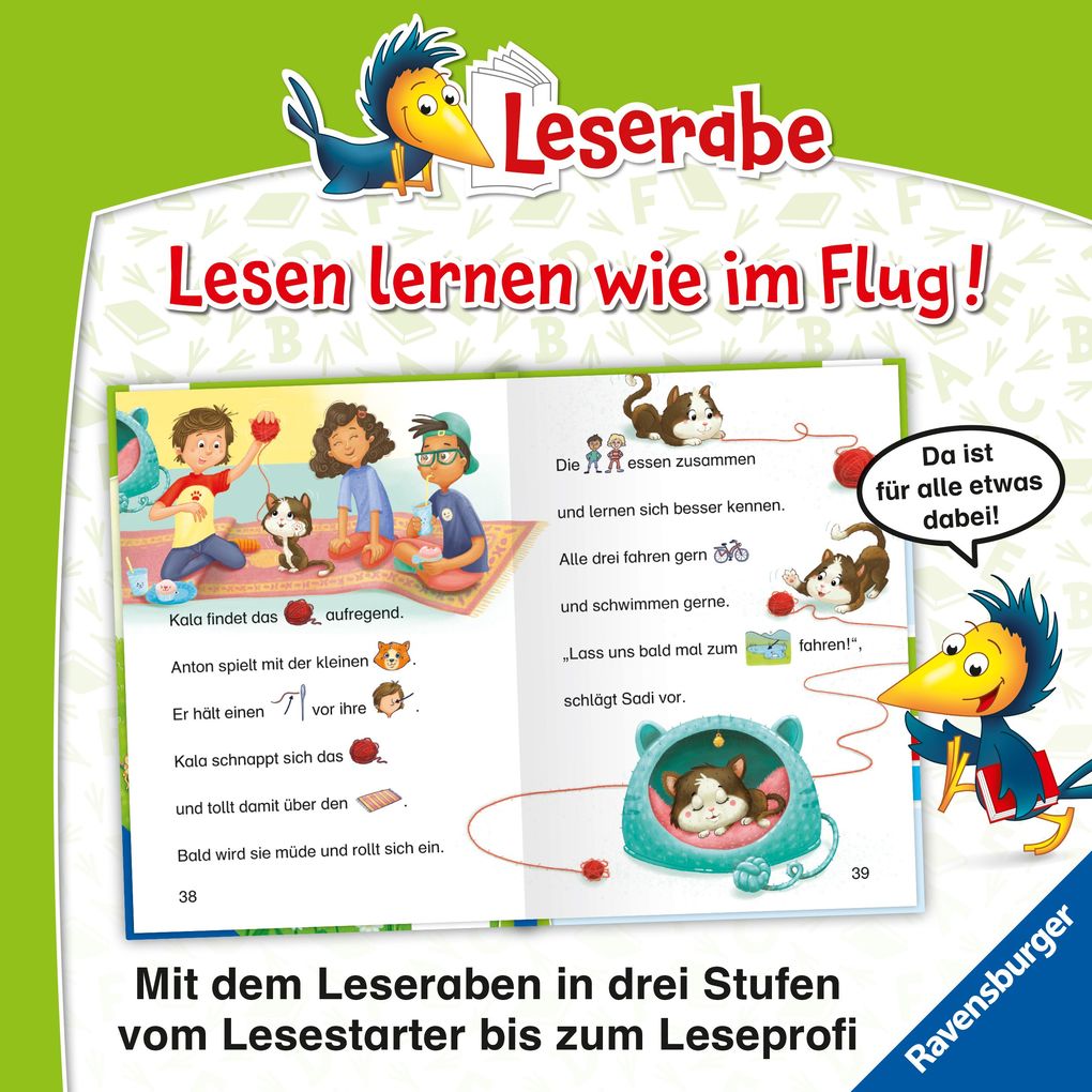 Weitere Ansicht: Leserabe Vor-Lesestufe - Eine kleine Katze für Anton | Katharina E. Volk