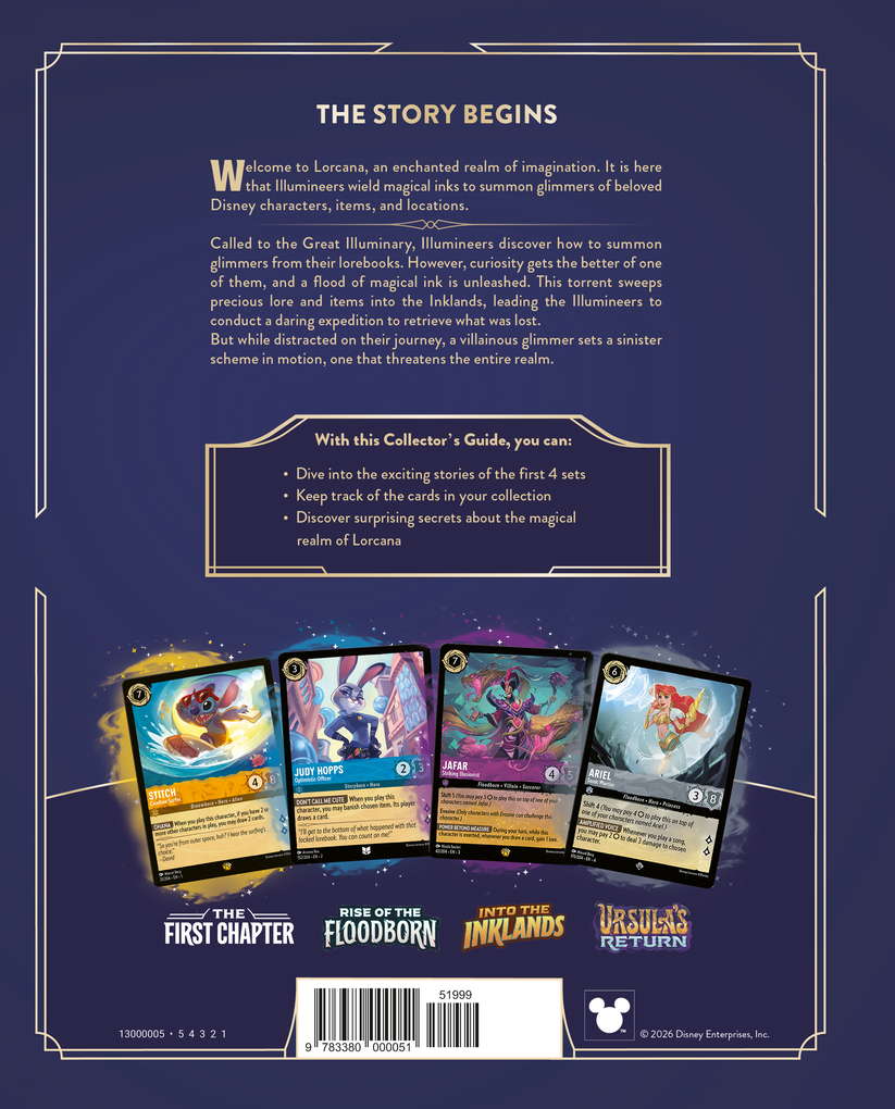 Weitere Ansicht: Disney Lorcana Trading Card Game - Official Collector's Guide: Sets 1-4 EN