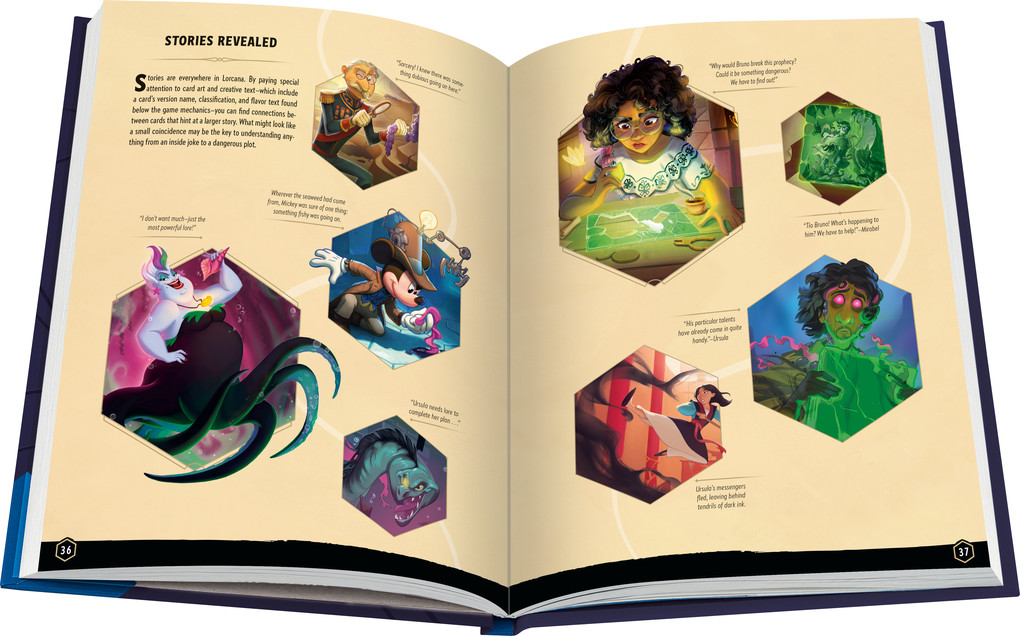 Weitere Ansicht: Disney Lorcana Trading Card Game - Official Collector's Guide: Sets 1-4 EN