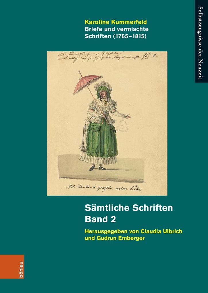 Produktbild: Briefe und vermischte Schriften (1765-1815) | Karoline Kummerfeld