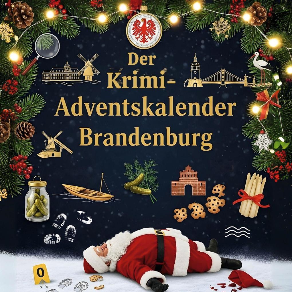 Produktbild: Der Krimi-Adventskalender Brandenburg | Luca Fischer