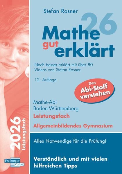 Produktbild: Mathe gut erklärt 2026 Leistungsfach Baden-Württemberg Gymnasium | Stefan Rosner