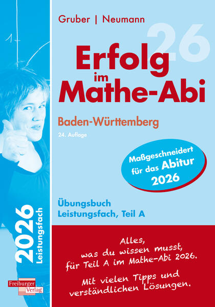 Produktbild: Erfolg im Mathe-Abi 2026 Leistungsfach Teil A Baden-Württemberg | Helmut Gruber, Robert Neumann