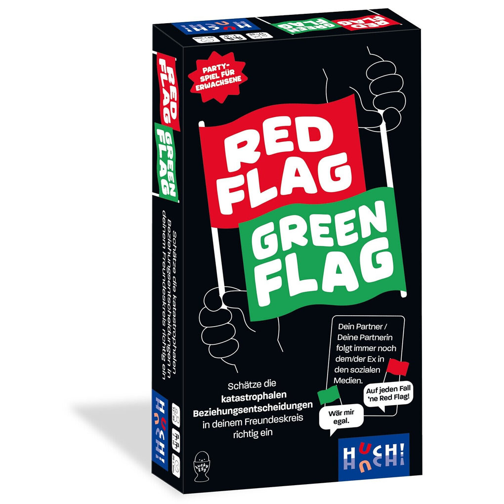 Produktbild: Red Flag, Green Flag | Lucky Egg