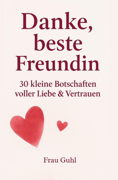 Produktbild: Danke, beste Freundin | Frau Guhl