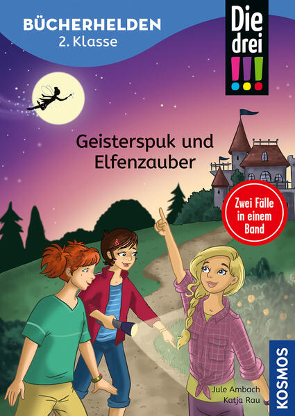 Produktbild: Die drei !!!, Bücherhelden 2. Klasse, Doppelband, Geisterspuk und Elfenzauber | Jule Ambach