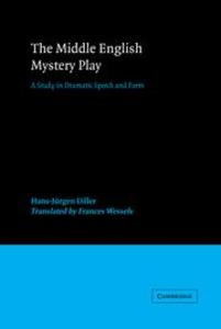 Produktbild: The Middle English Mystery Play | Hans-J]rgen Diller, Diller Hans-Jurgen
