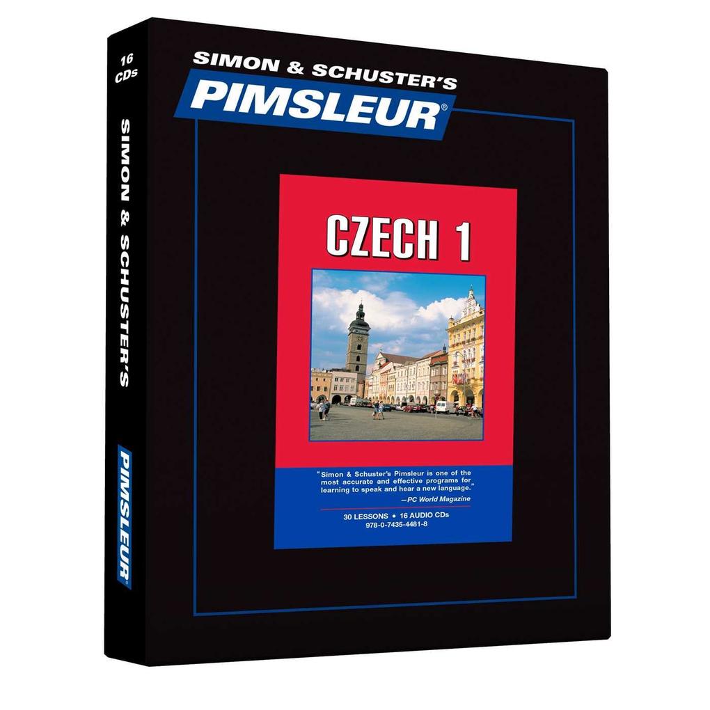 Produktbild: Pimsleur Czech Level 1 CD, 1: Learn to Speak and Understand Czech with Pimsleur Language Programs | Pimsleur