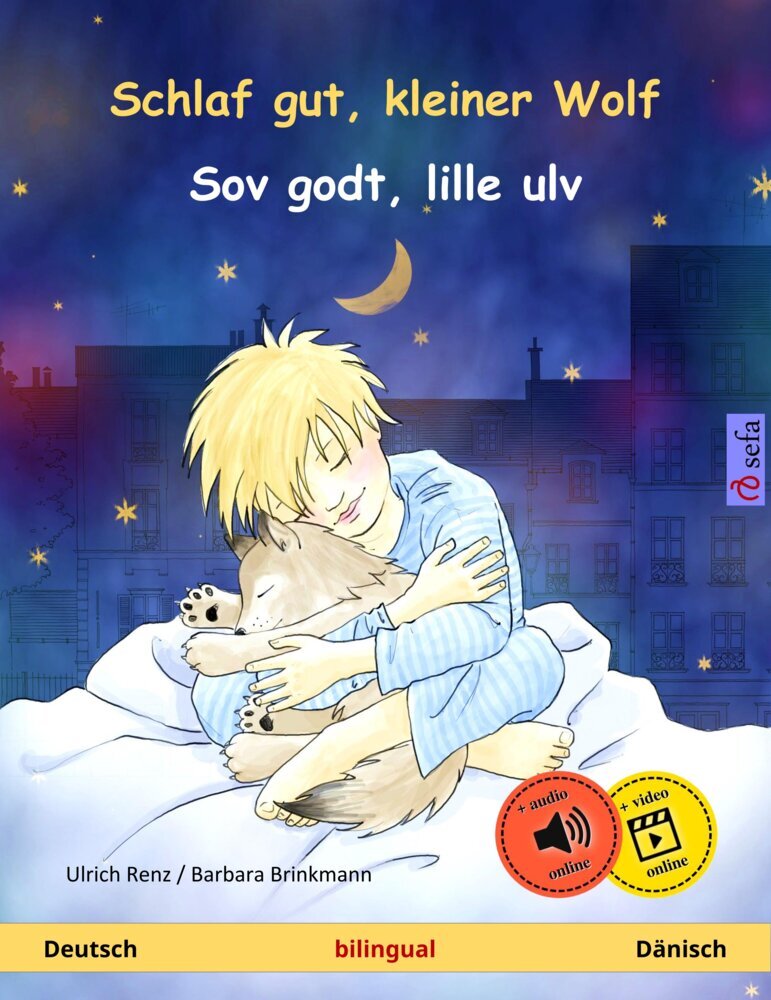 Produktbild: Schlaf gut, kleiner Wolf - Sov godt, lille ulv (Deutsch - Dänisch) | Ulrich Renz