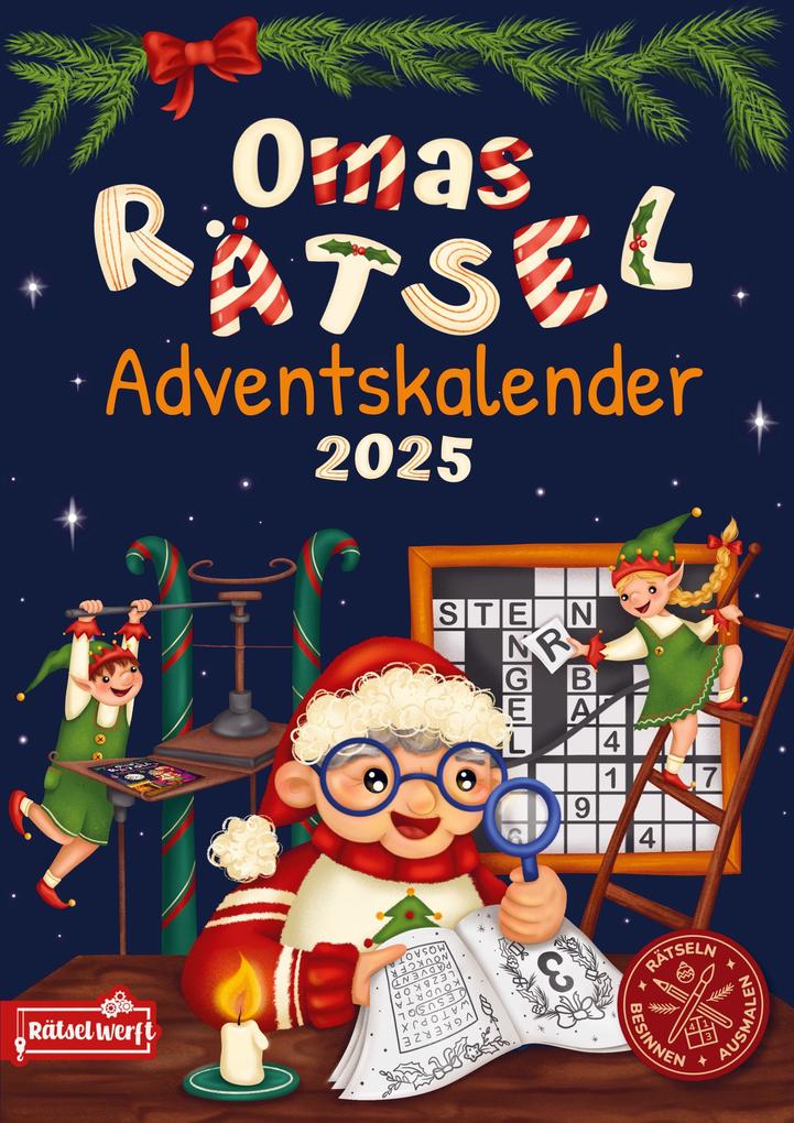 Produktbild: Omas Rätsel Adventskalender 2025 | Rätsel Werft