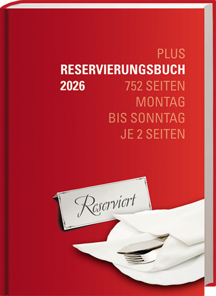Produktbild: Reservierungsbuch "Plus" 2026