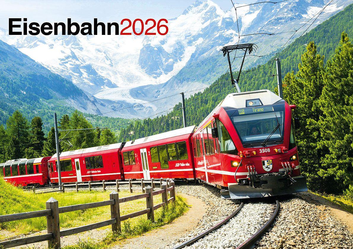 Produktbild: Eisenbahn Kalender 2026