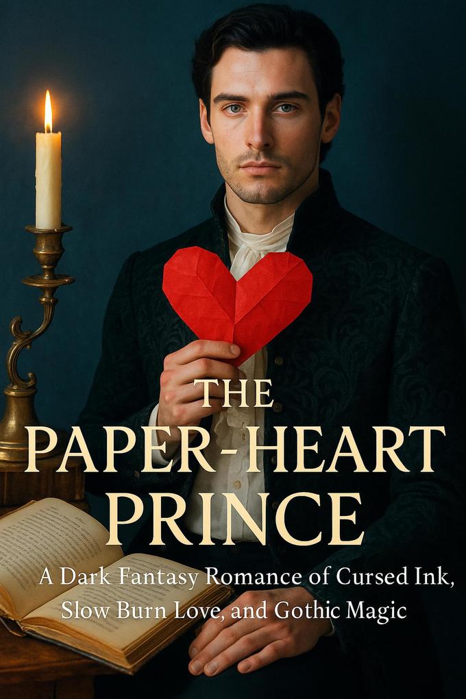 Produktbild: The Paper-Heart Prince: A Dark Fantasy Romance of Cursed Ink, Slow Burn Love, and Gothic Magic | Andrea Febrian