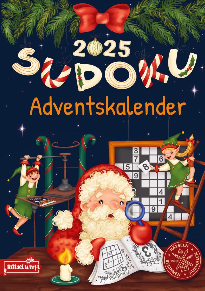 Produktbild: Sudoku Adventskalender 2025 | Rätsel Werft