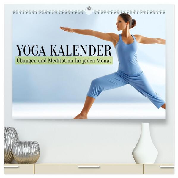 Produktbild: Yoga Kalender - Übungen und Meditation für jeden Monat (hochwertiger Premium Wandkalender 2026 DIN A2 quer), Kunstdruck in Hochglanz | MB Fotografie, Calvendo