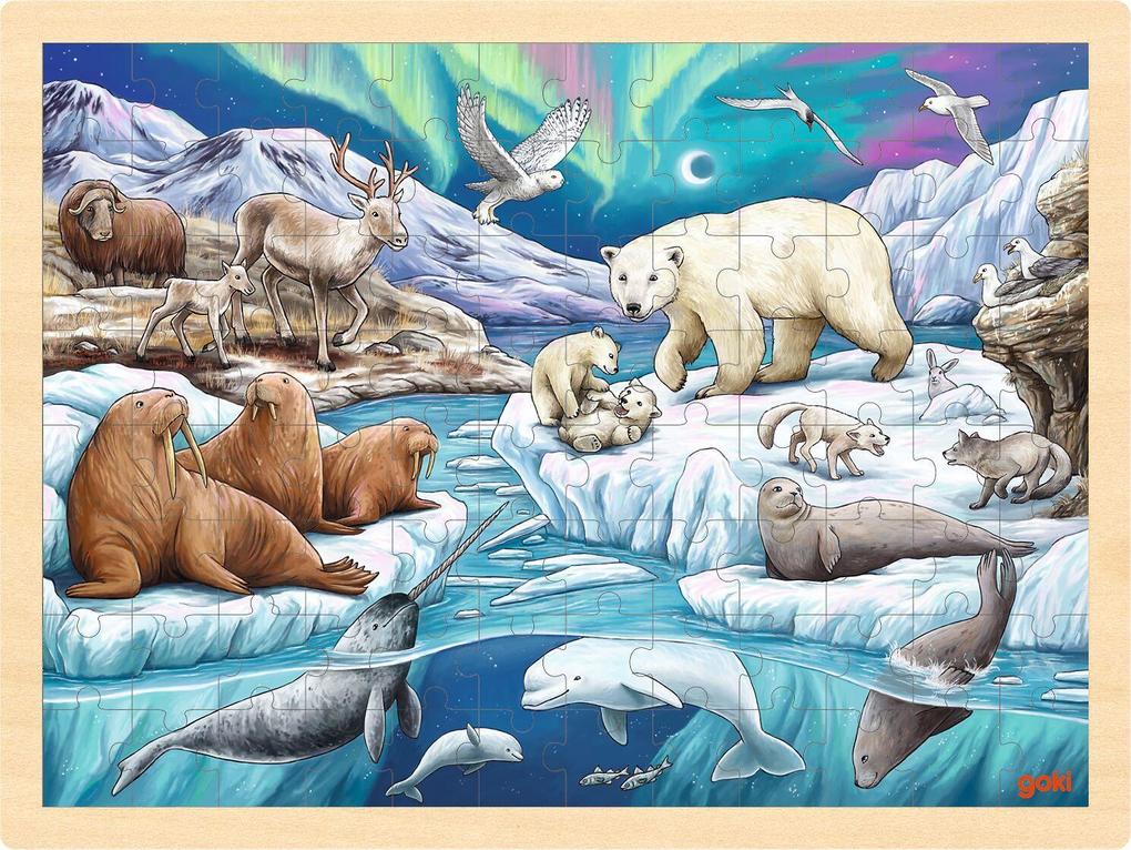Produktbild: Einlegepuzzle Polarnacht