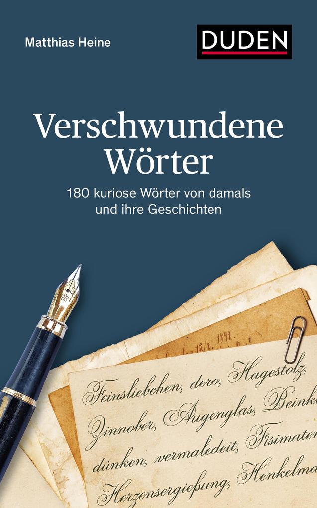 Produktbild: Verschwundene Wörter | Matthias Heine