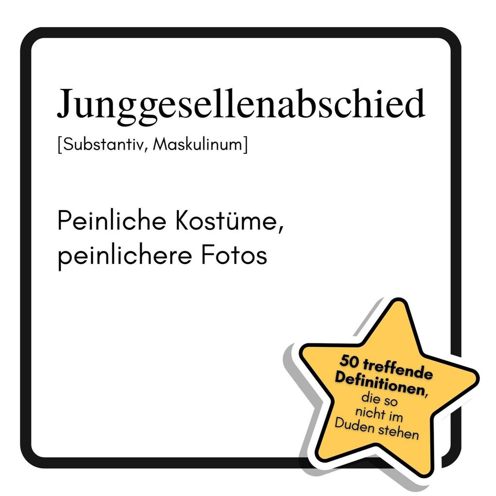 Produktbild: Junggesellenabschied | Emil Frank