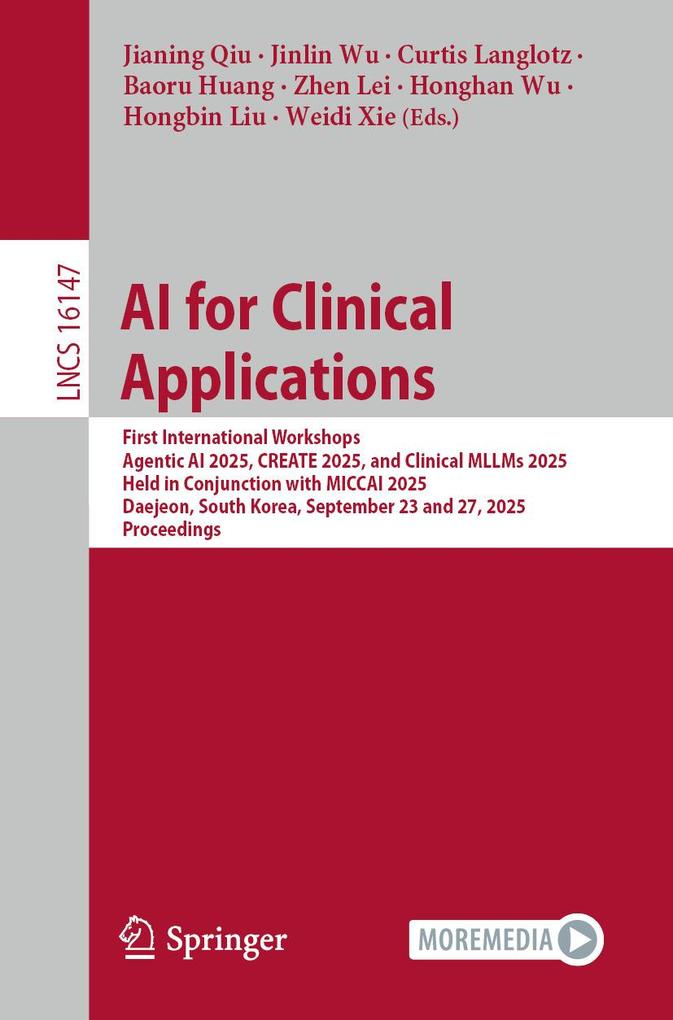 Produktbild: AI for Clinical Applications