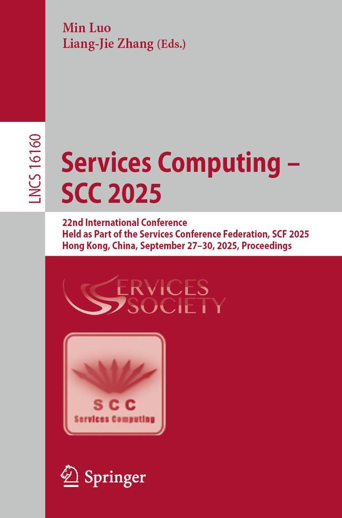 Produktbild: Services Computing - SCC 2025