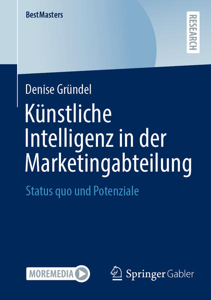 Produktbild: Künstliche Intelligenz in der Marketingabteilung | Denise Gründel