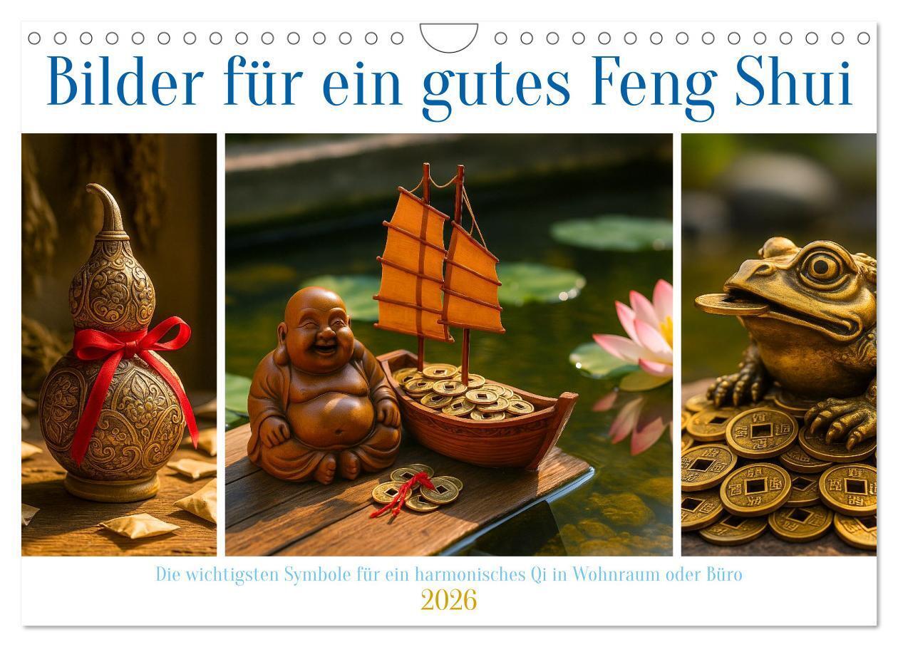 Produktbild: Bilder für ein gutes Feng Shui (Wandkalender 2026 DIN A4 quer), CALVENDO Monatskalender | Kerstin Waurick, Calvendo
