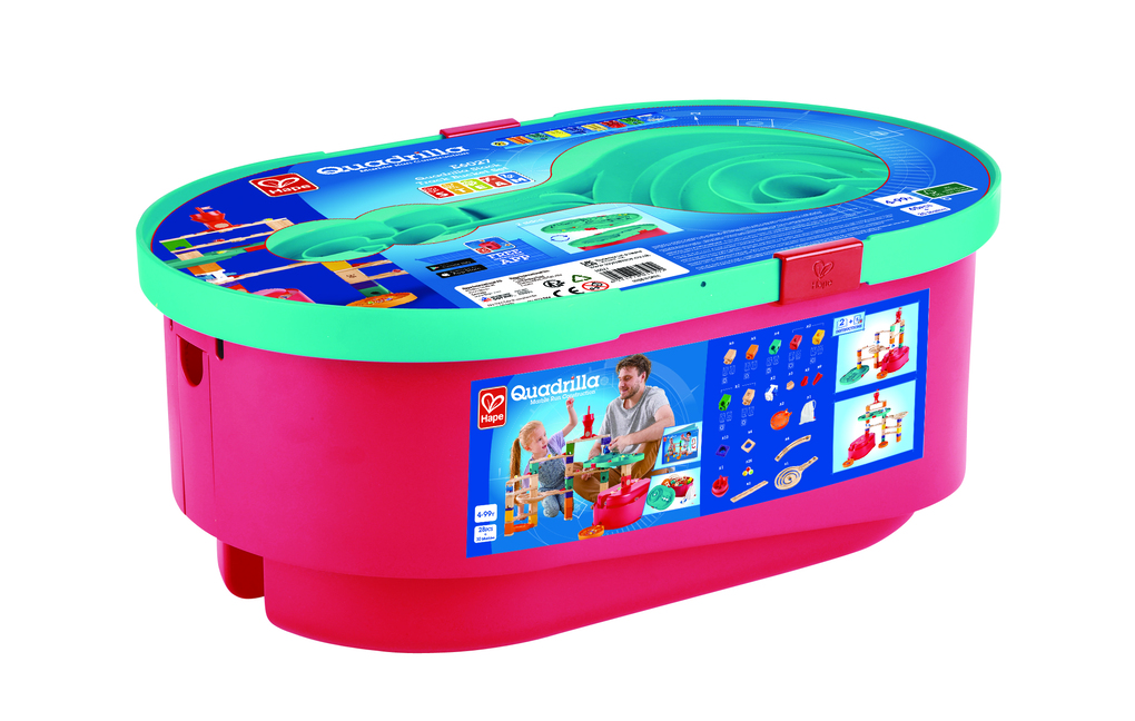 Weitere Ansicht: Hape - Quadrilla Baukasten Behälter-Set