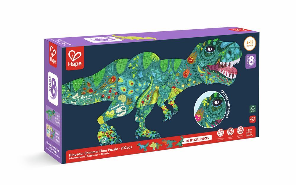 Weitere Ansicht: Hape Schimmerpuzzle "Dinosaurier"