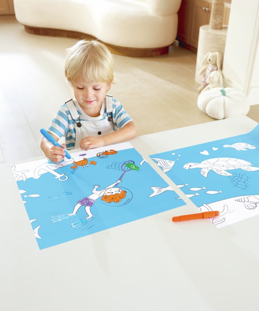 Weitere Ansicht: Hape Malpapierrolle "Ozean"